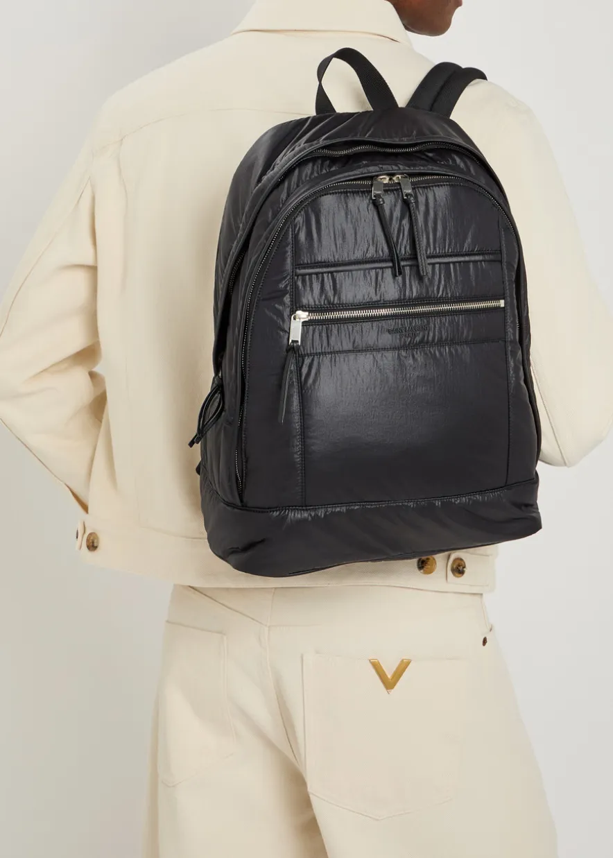 City nylon backpack