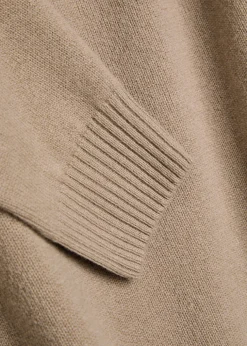 City wool and cashmere-blend jumper