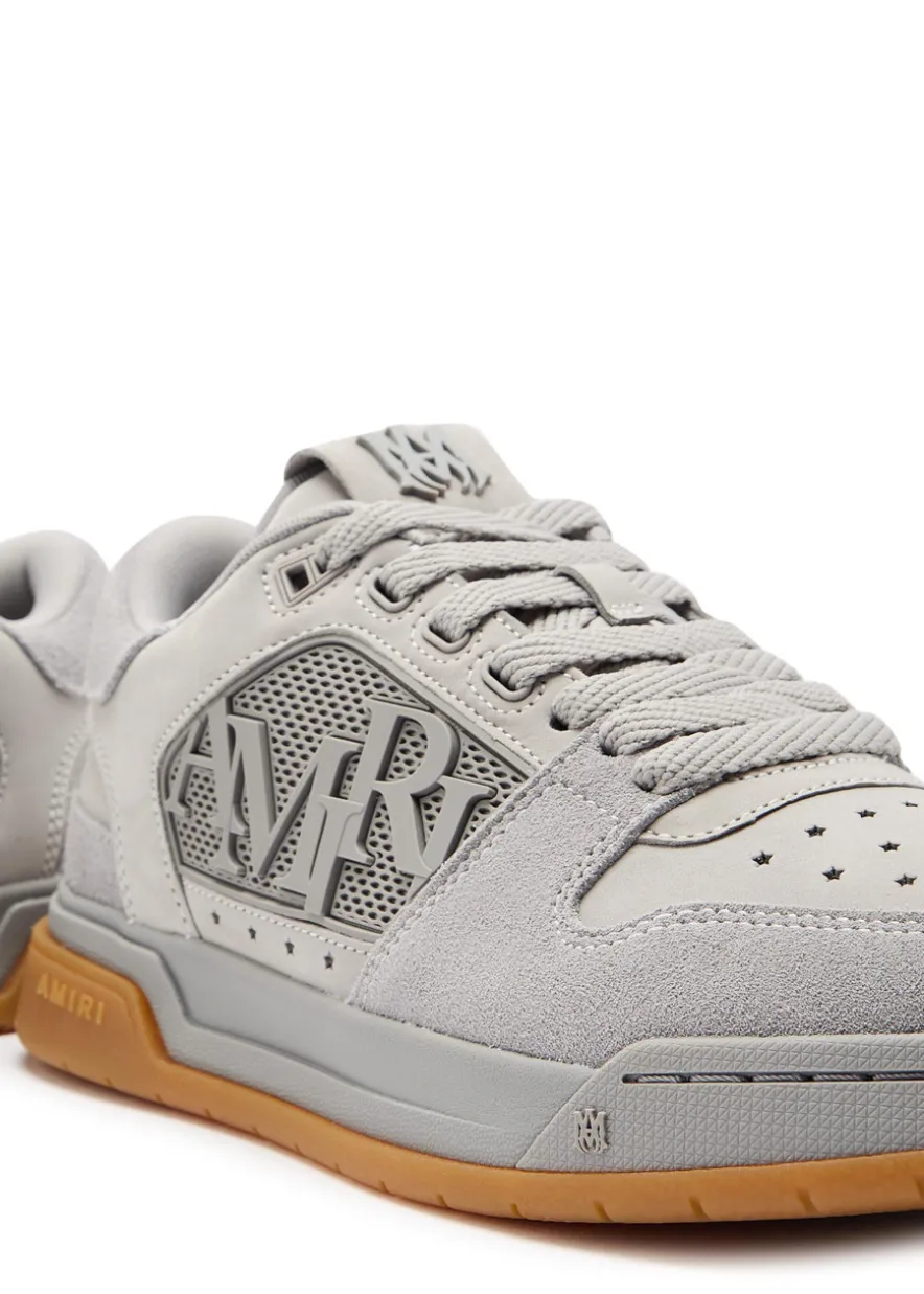 Classic logo-appliquéd suede sneakers
