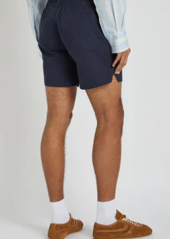 Classic Logo-embroidered cotton shorts