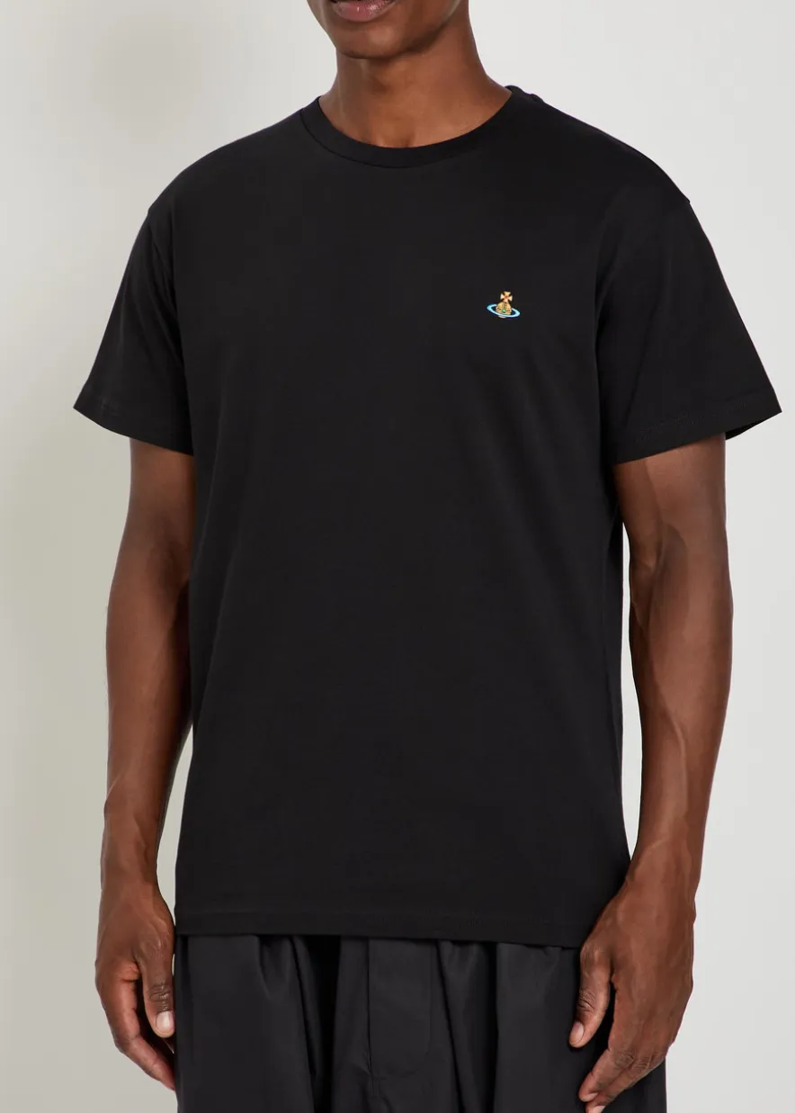 Classic logo-embroidered cotton T-shirt