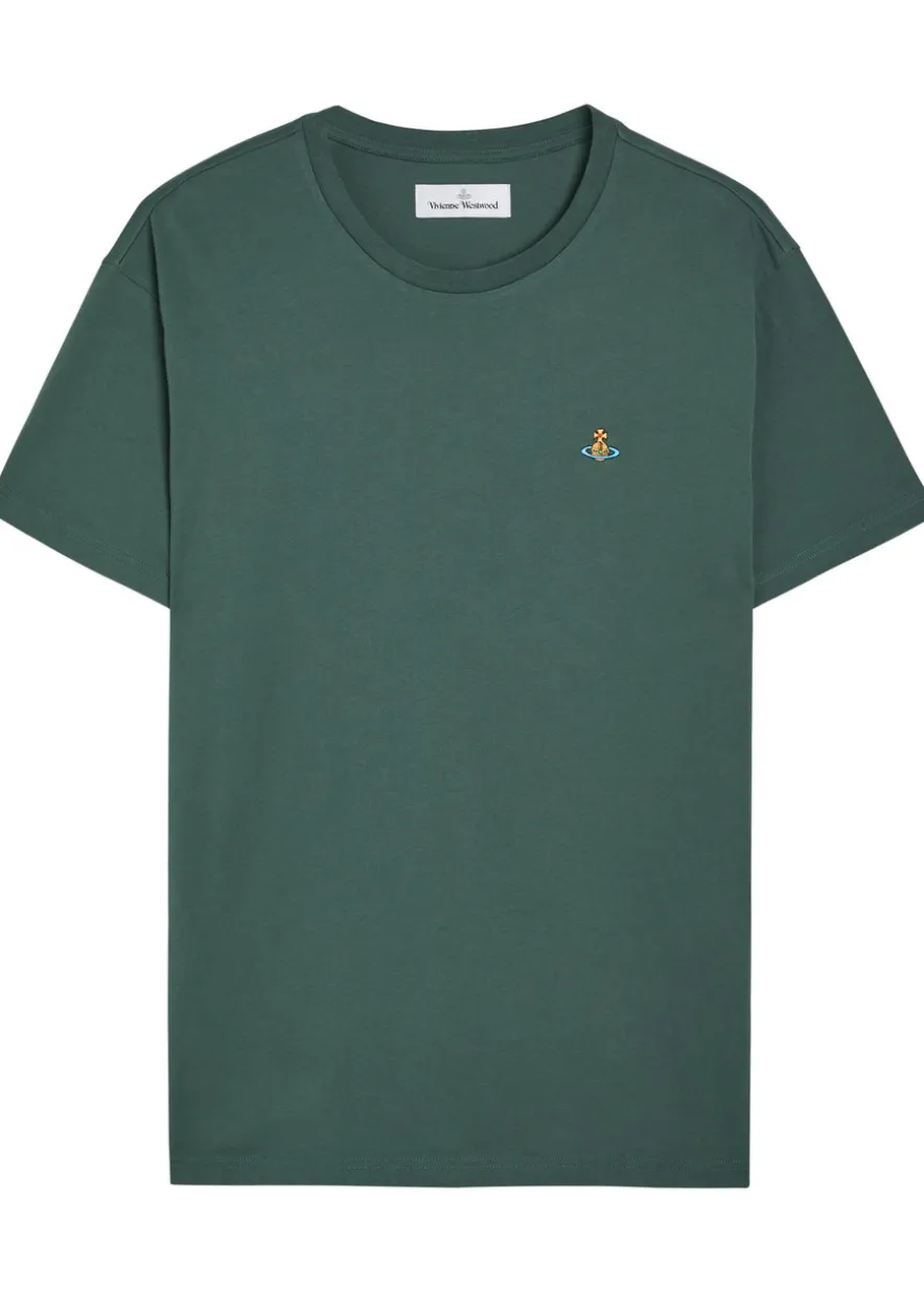 Classic logo-embroidered cotton T-shirt