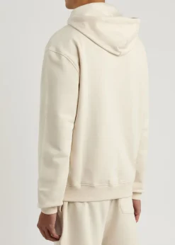 Classic logo-print hooded cotton sweatshirt