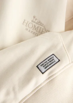 Classic logo-print hooded cotton sweatshirt