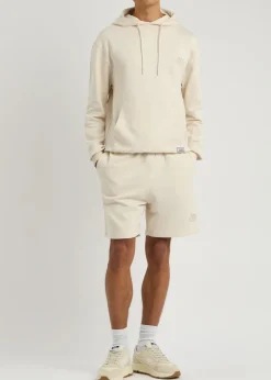 Classic logo-print hooded cotton sweatshirt