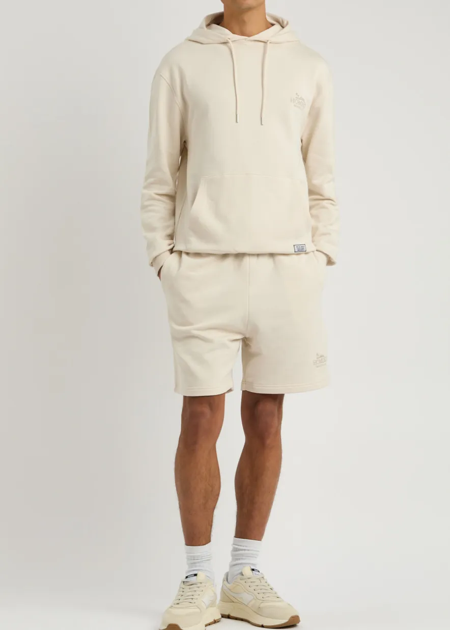 Classic logo-print hooded cotton sweatshirt