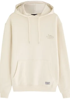 Classic logo-print hooded cotton sweatshirt