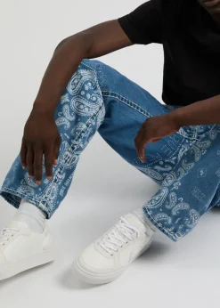 Classic panelled faux leather sneakers