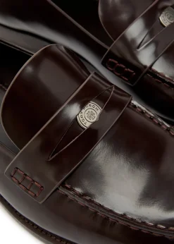Classic Penny glossed leather loafers