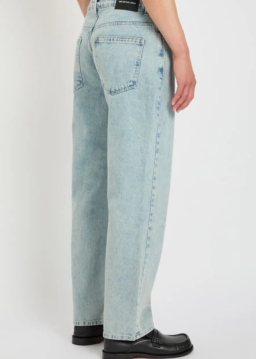 Classic straight-leg jeans