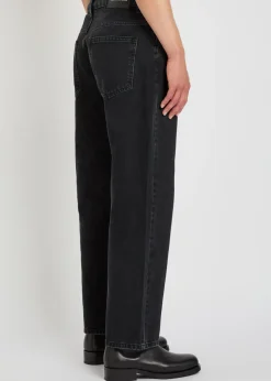 Classic straight-leg jeans