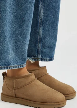 Classic Ultra Mini suede ankle boots
