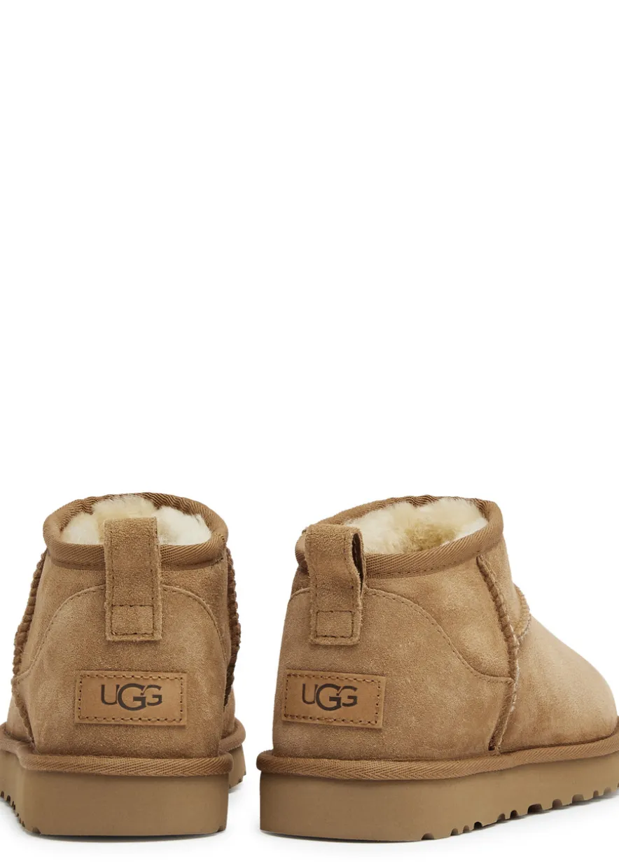 Classic Ultra Mini suede ankle boots