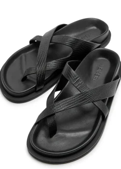 Claude leather sandals