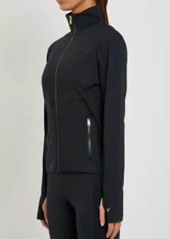 Clayton stretch-jersey jacket