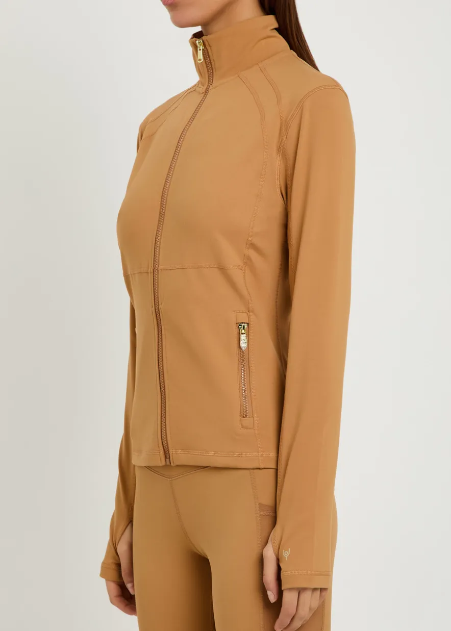 Clayton stretch-jersey jacket