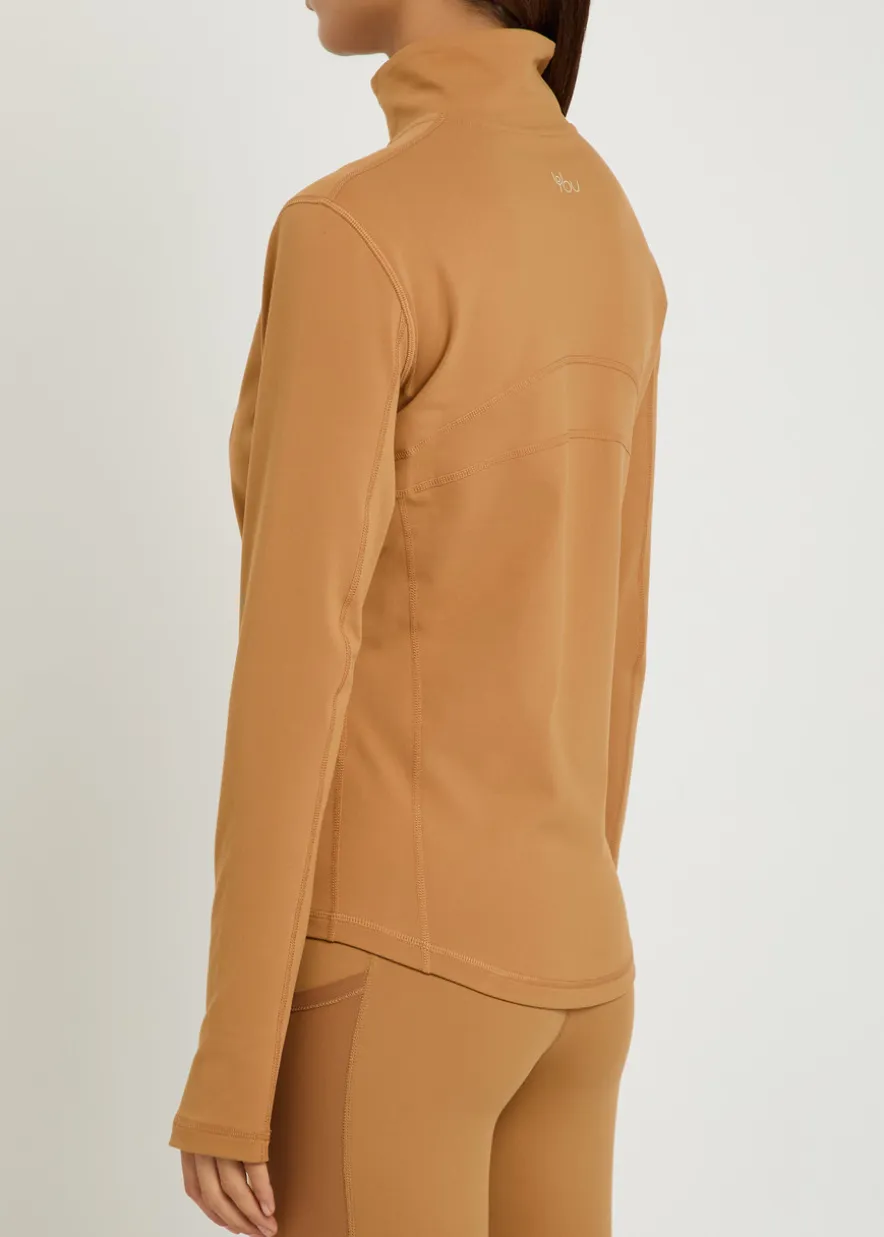 Clayton stretch-jersey jacket