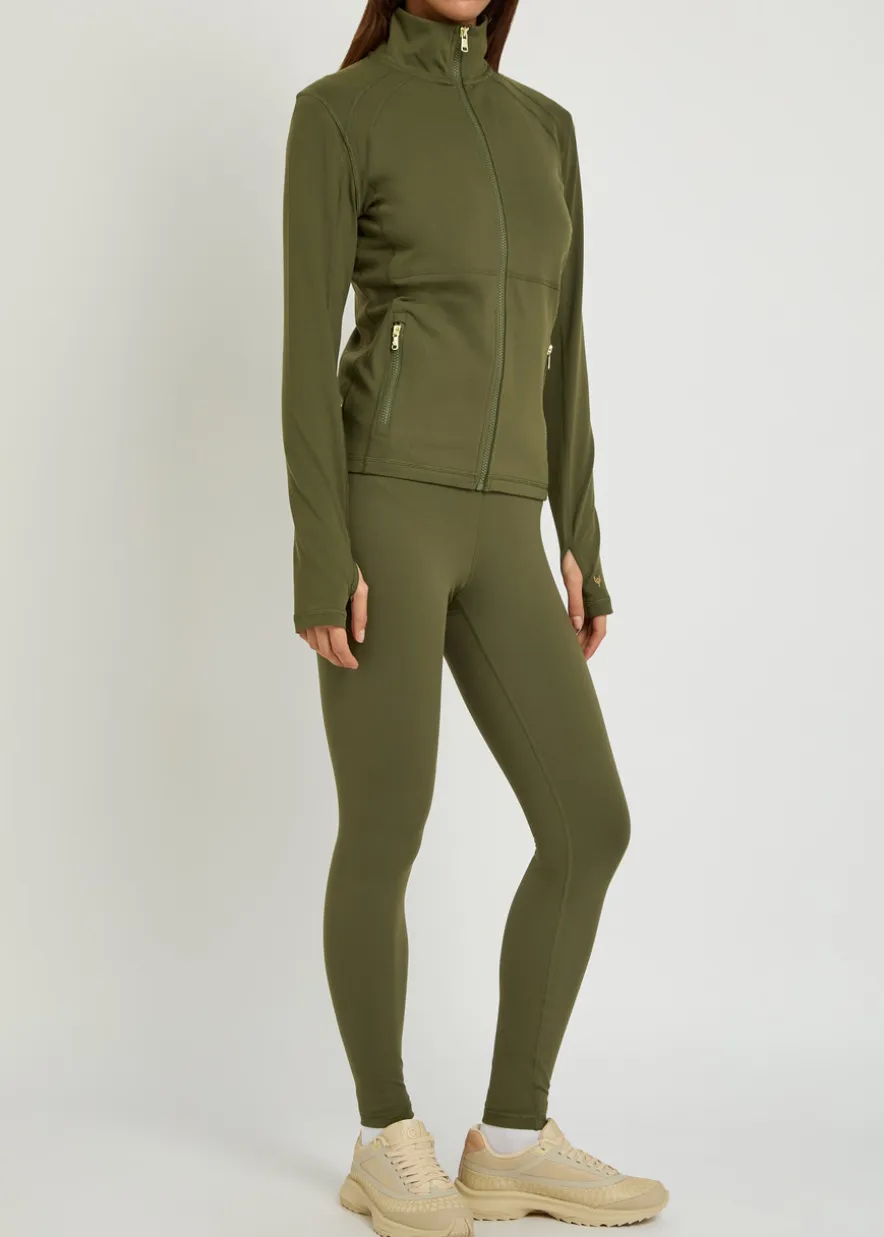 Clayton stretch-jersey jacket