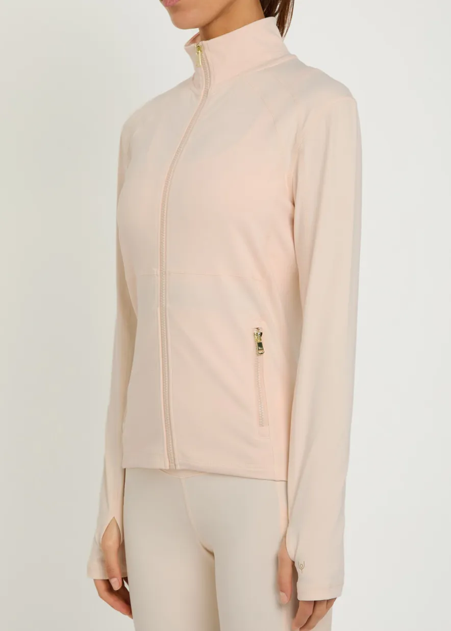 Clayton stretch-jersey jacket