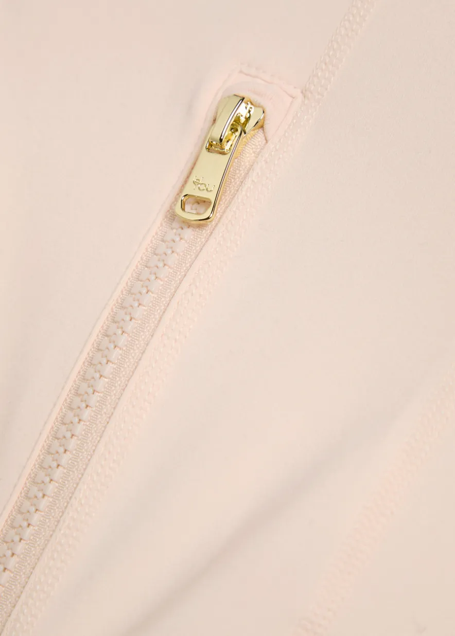 Clayton stretch-jersey jacket