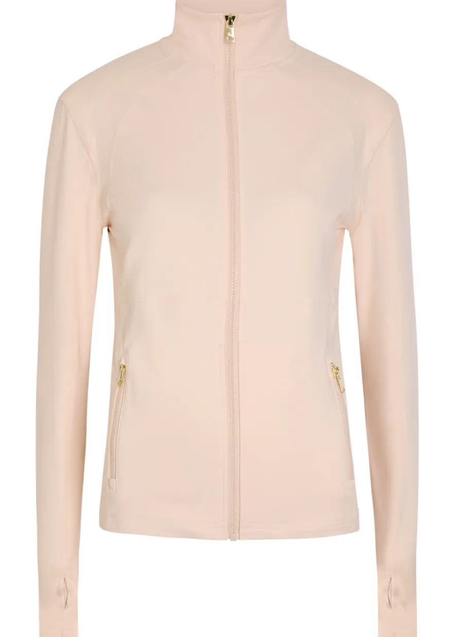 Clayton stretch-jersey jacket