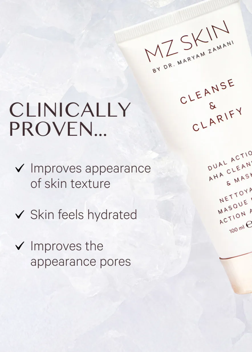 Cleanse & Clarify Dual Action AHA Cleanser & Mask 100ml