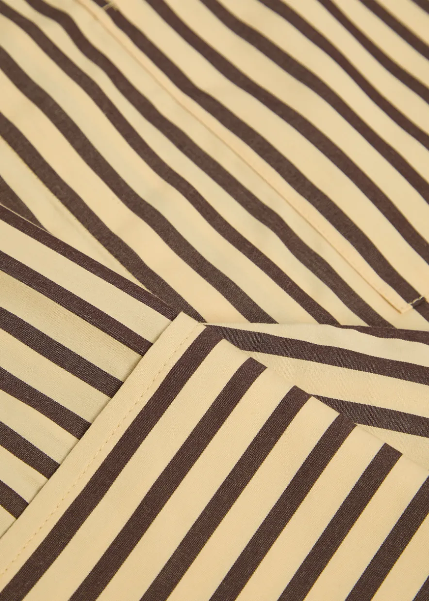 Clemente striped cotton shirt