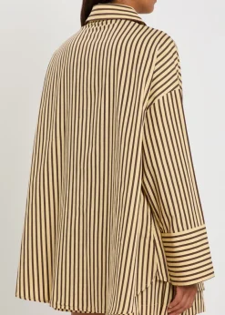 Clemente striped cotton shirt