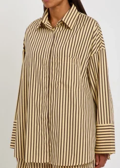 Clemente striped cotton shirt