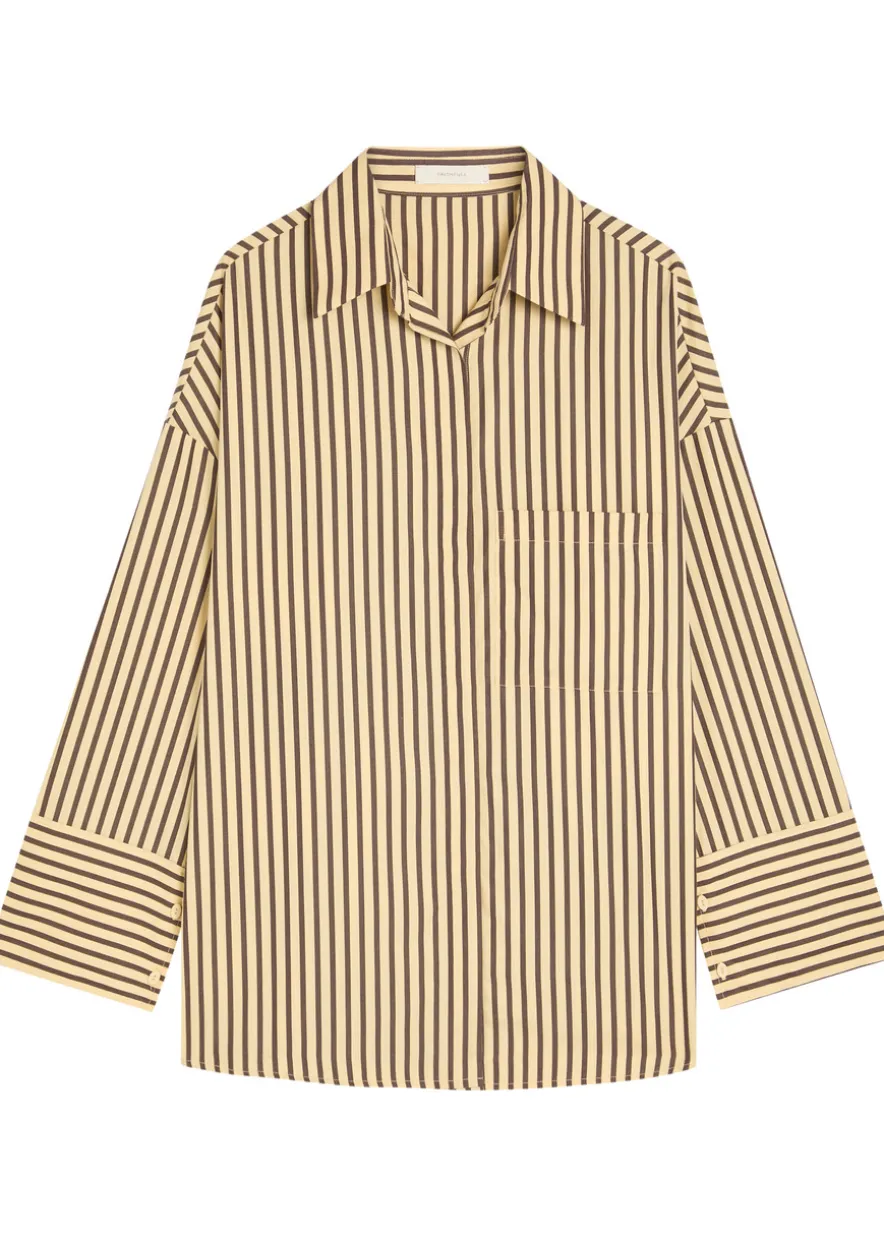 Clemente striped cotton shirt