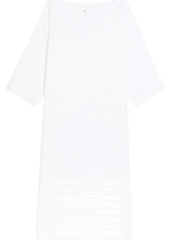 Cleo pleated linen midi dress