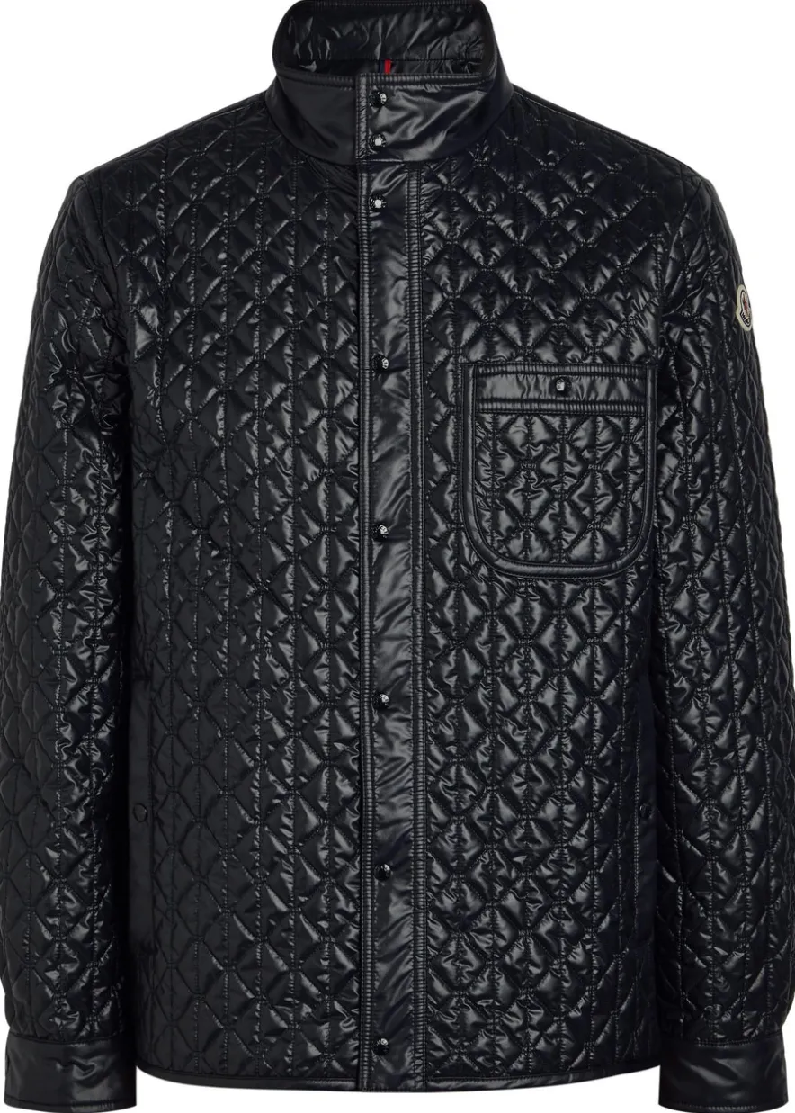 Cleorine quilted shell jacket