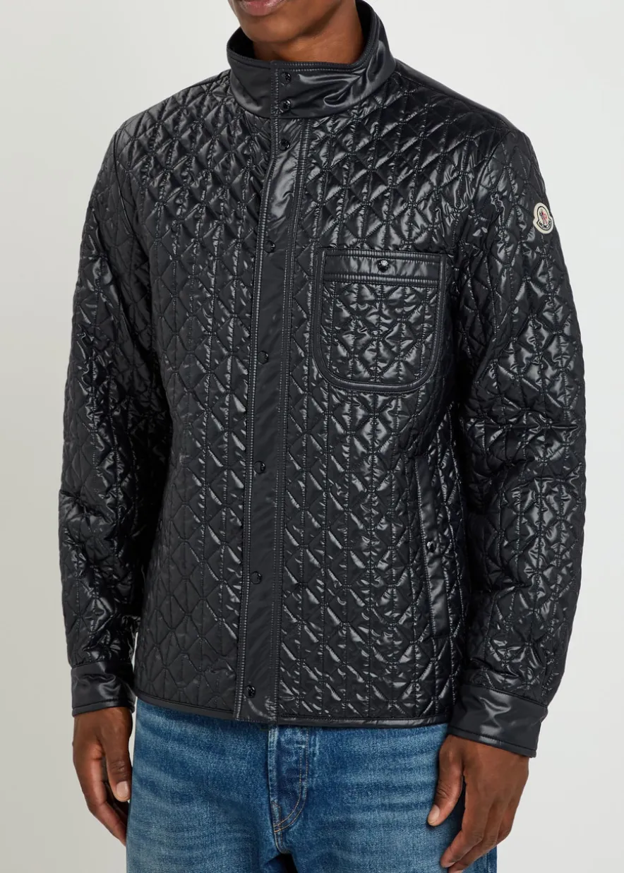 Cleorine quilted shell jacket