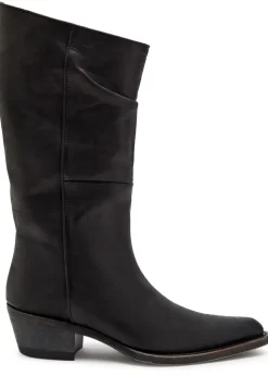 Clive 35 leather mid-calf boots