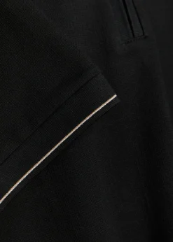 Close-knit cotton polo shirt