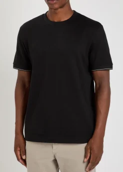 Close-knit cotton T-shirt