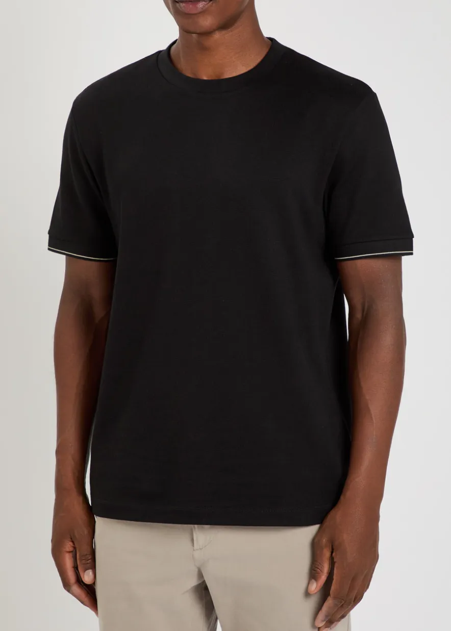 Close-knit cotton T-shirt