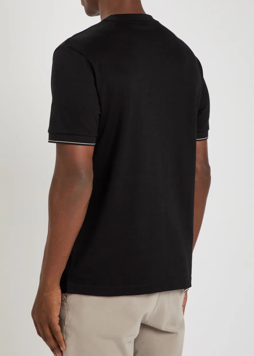 Close-knit cotton T-shirt
