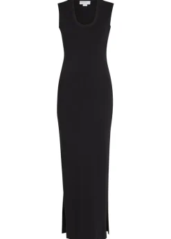 Close-knit maxi dress