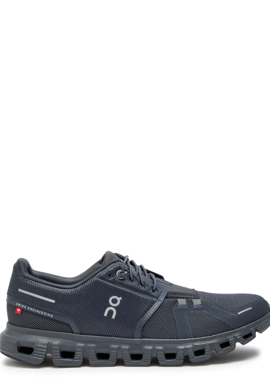 Cloud 6 panelled mesh-knit sneakers