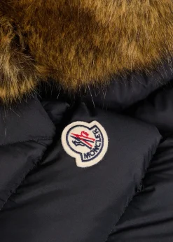 Clunye faux fur-trimmed nylon jacket