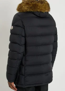 Clunye faux fur-trimmed nylon jacket
