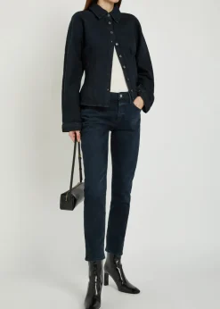 Cocktail ankle skinny-leg jeans
