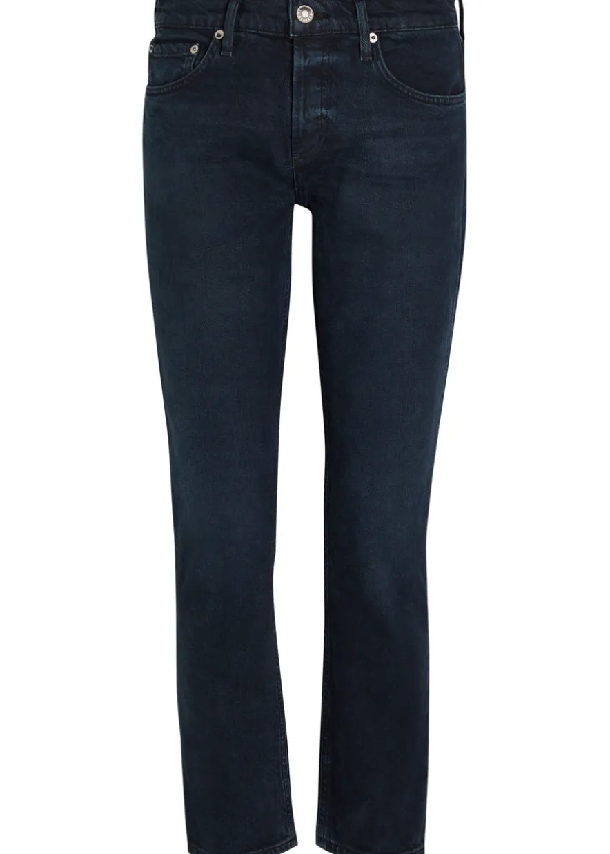 Cocktail ankle skinny-leg jeans