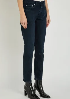 Cocktail ankle skinny-leg jeans