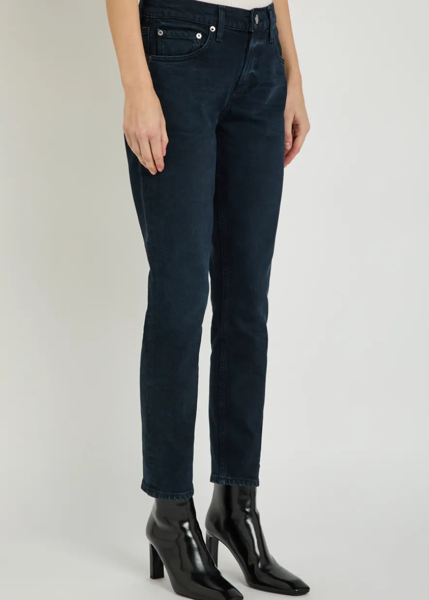 Cocktail ankle skinny-leg jeans