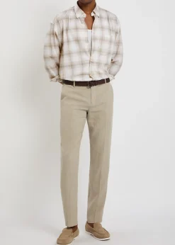 Cody checked cotton-poplin shirt