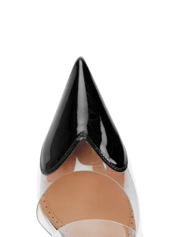 Coeur 90 patent leather mules