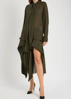 Coeur 90 suede slingback pumps