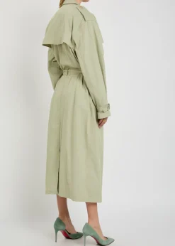 Cohen cotton-blend poplin trench coat